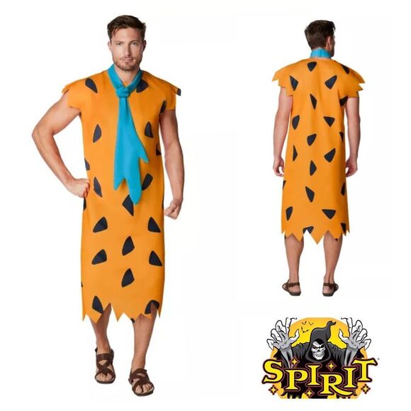 Spirit Other - Adult Fred Flintstone Plus Size Costume. Size XXL